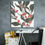  «Colorblock Berry Branch 2» par Emma Scarvey, art mural sur toile, 26 po x 30 po