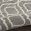 Tapis géométrique gris / ivoire Kardinya-1320988745