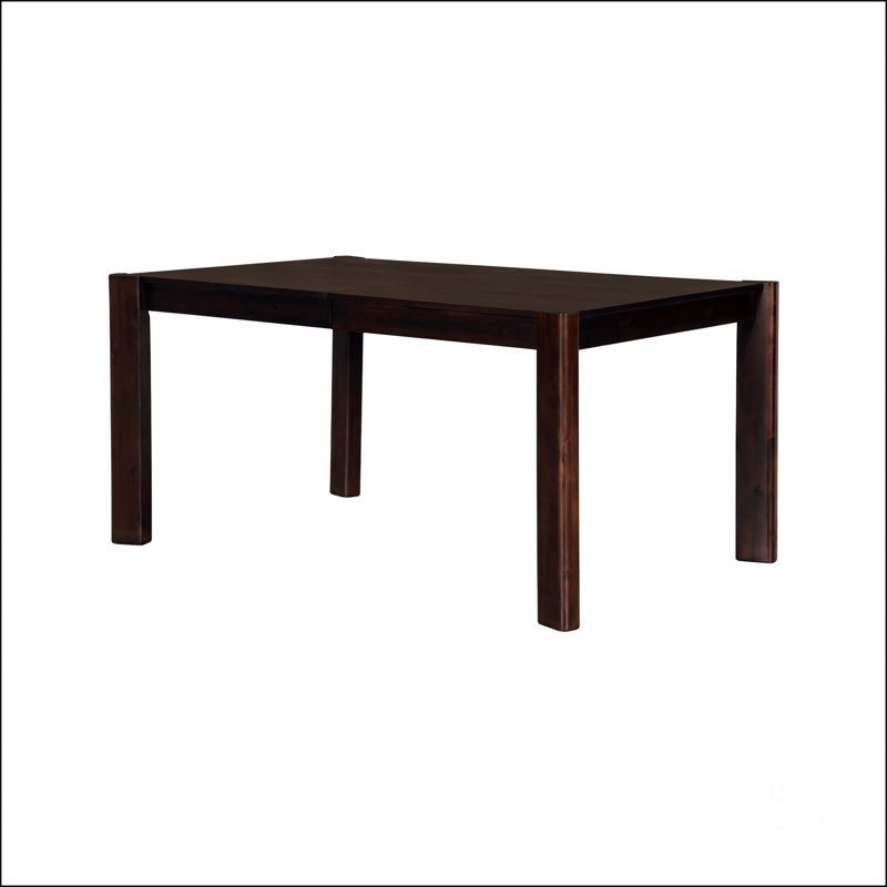 Modern Solid Wood Dining Table, Gold