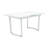 Mishoe 38 " Extendable Rectangular Dining Table