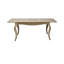 Aniso 190 cm Extendable Oak Dining Table with Wood Base