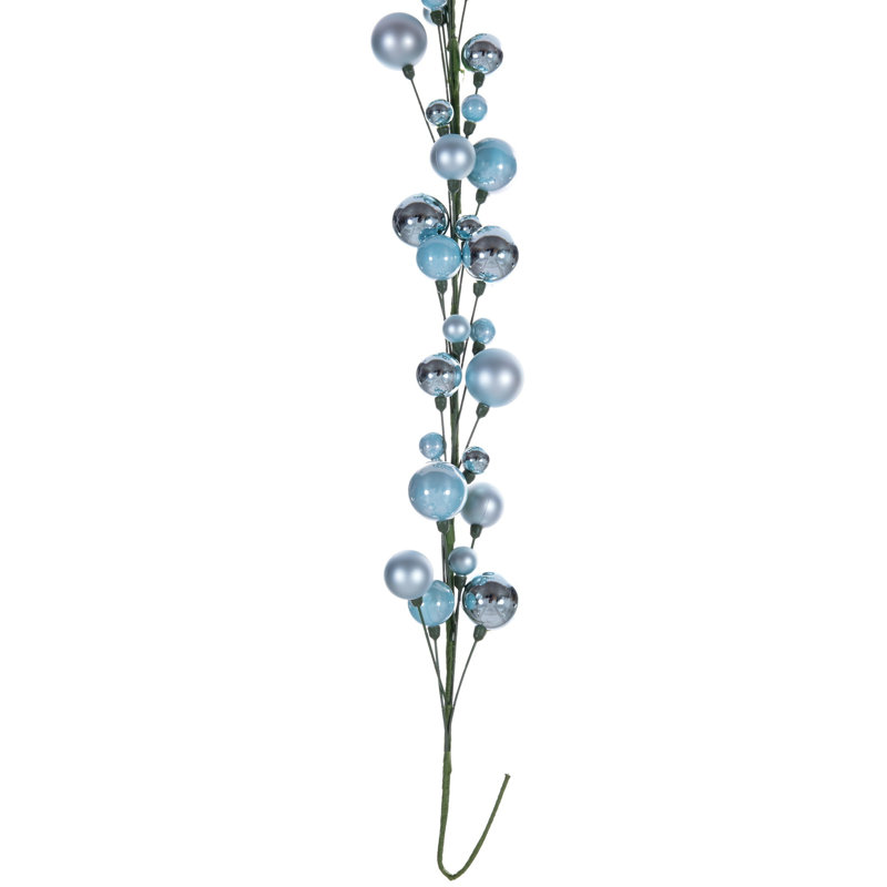 Guirlande Vickerman 6 pi., Bleu pastel