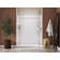 Medley 60" W x 34" D x 75.5" H Frameless Rectangle Shower Stall with Base Included