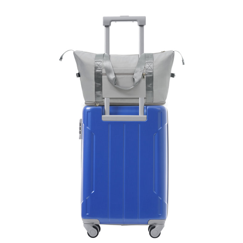 Ensemble de bagage à main 20 pièces 3 pièces avec roulettes, valise légère en ABS rigide pour les escapades à Weedend