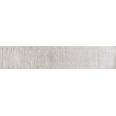 One-of-a-Kind Runner 2'4" X 12'10" New Age Runner Area Rug in Gray