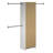 Geren 73.1'' - 89.1'' Closet System-1475475082