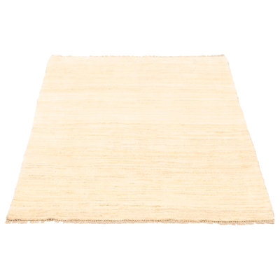 Tapis crème Helbe Gabbeh 4 pi 9 po x 6 pi 5 po