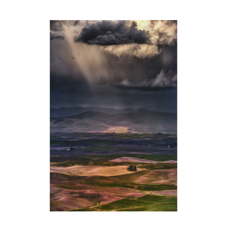 «Lydia Jacobs Rain Clouds», art sur toile, H 22 po x l 32 po