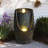 Wooden Barrel Style Outdoor Water Fountain With Lights Resin Rustic Garden Waterfall Decor For Patio Porch Yard