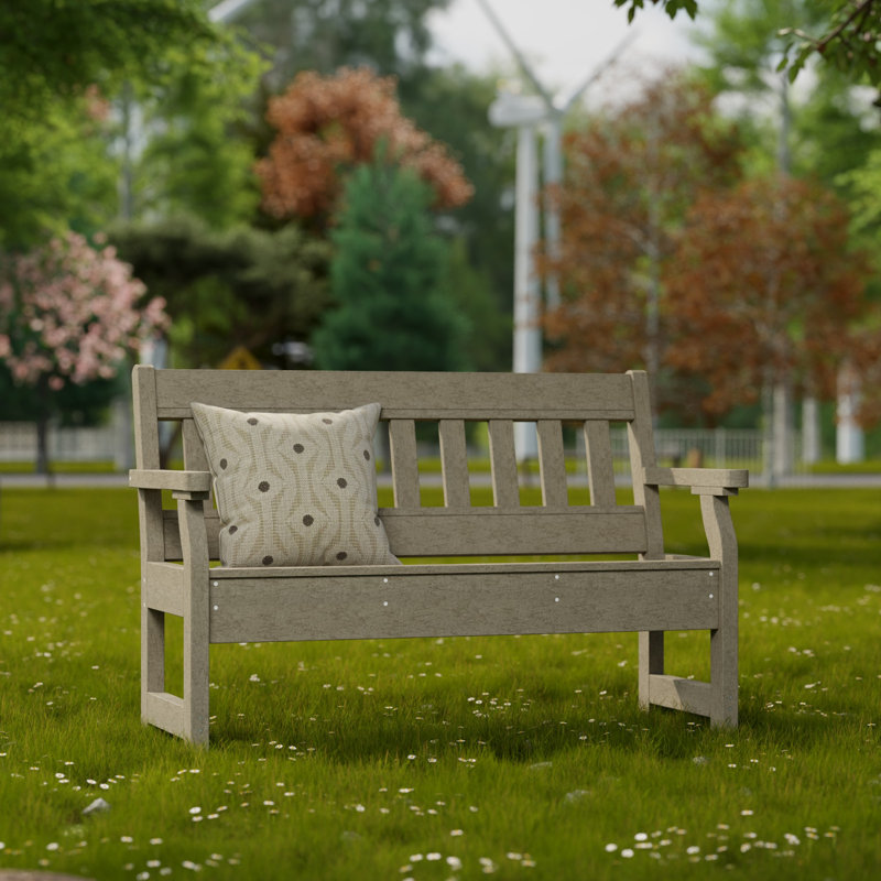 Banc de jardin Heritage, Bois patiné