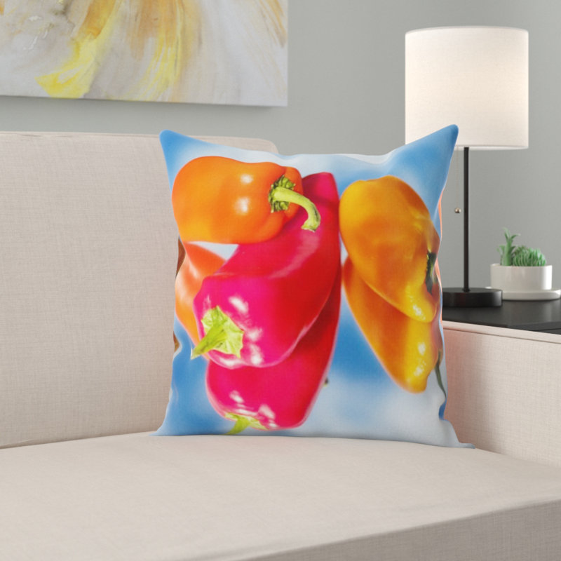 Coussin paprika