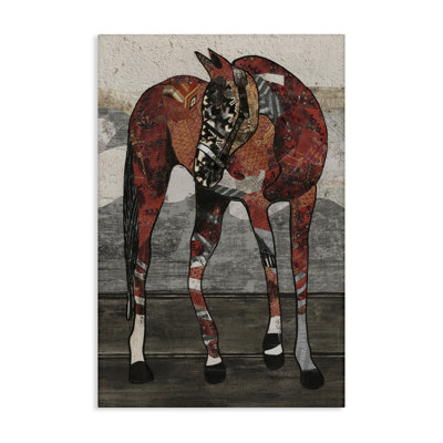 Cheval, art mural sur toile par Good