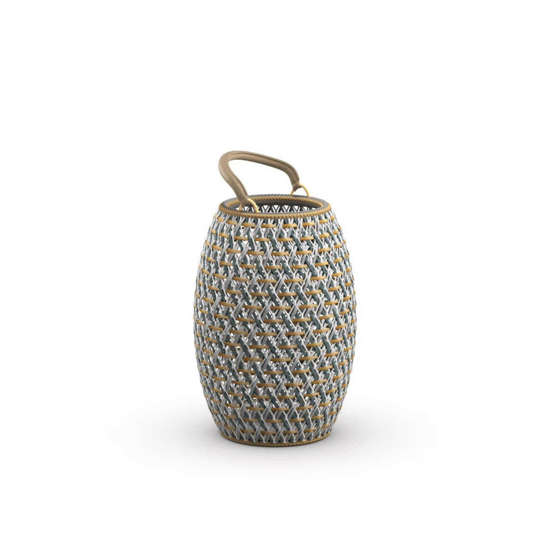 Dala Lantern, Bahamas, 18.5" H x 13.5" W x 13.5" D