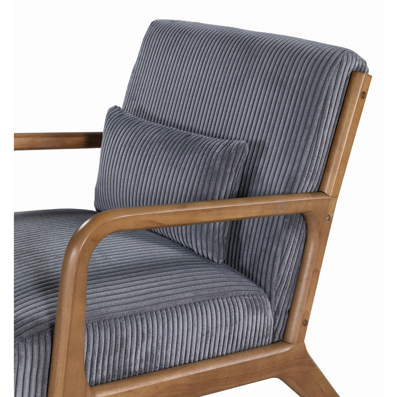 Fauteuil en velours côtelé Corduroy