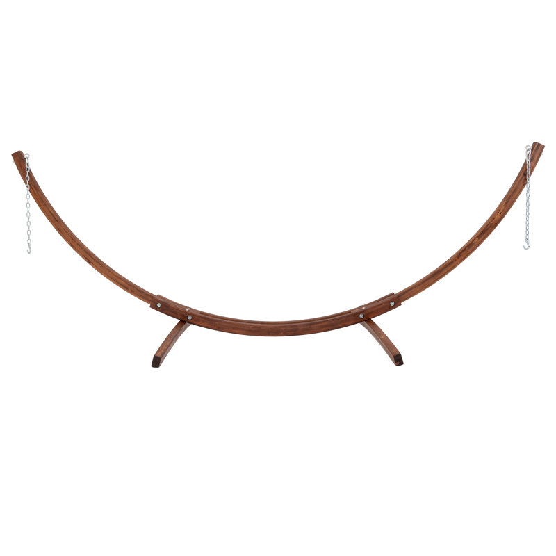 Support de hamac standard Sadina, Brun, 46" H x 127" W x 46" D