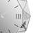 Jeni 24" Glass Modern Decorative Wall Clock