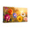 Plantes et fleurs Fleurs colorées au soleil, scène de jardin