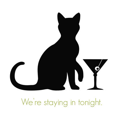 Chat et martini
