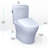 Aquia® IV 1.28 GPF Elongated Floor Mounted Two-Piece Toilet