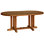 Camden Teak Outdoor 72" Oval Dining Table