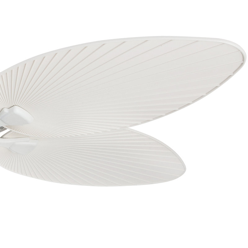 Palm Valley 52" Tropical Ceiling Fan, White