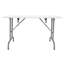 Table pliante multifonctionnelle de couture et de loisirs créatifs Studio Designs avec étagère pour machine, blanche