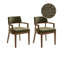 48cm H Boucle Upholstered Upholstered Back Armchair-2145954635