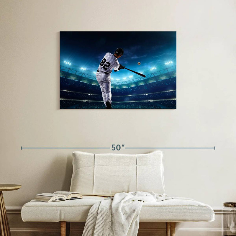 Joueur de baseball professionnel Sireci, H 24 po x l 36 po