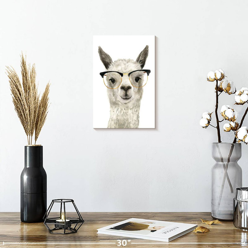 Brampt Hip Llama I, 12" H x 8" W