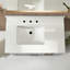 Ensemble de meuble-lavabo autoportant 36 po avec 2 poignées entièrement assemblé