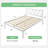 38" Metal Platform Bed Frame with Headboard-1163124882-1163124895