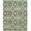 Kurz Damask Area Rug in Green