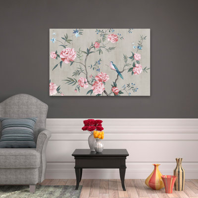 Plantes, fleurs, oiseaux, animaux, rossignol, art mural