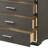 Escher Gray Oak Finish Chest