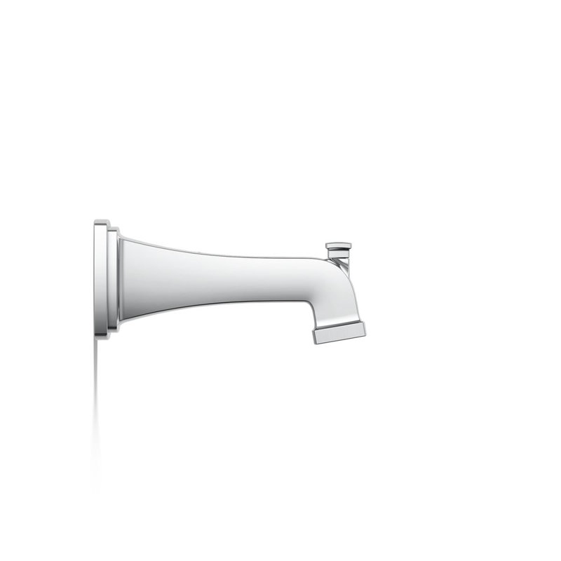 Riff Wall-Mount Diverter Bath Spout, White