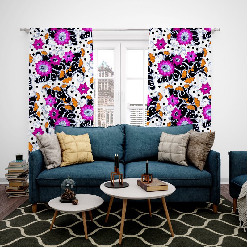 Brekstad Room Darkening Curtain Pair, 20" W x 82" L