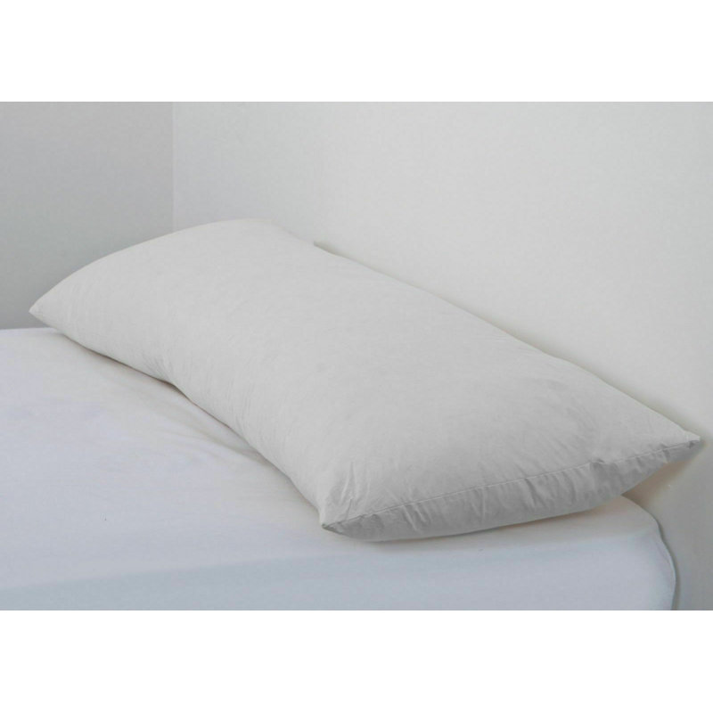 Aaratrika Cotton Blend/Polyester Plain Weave Pillowcase, White, 48 x 90 cm