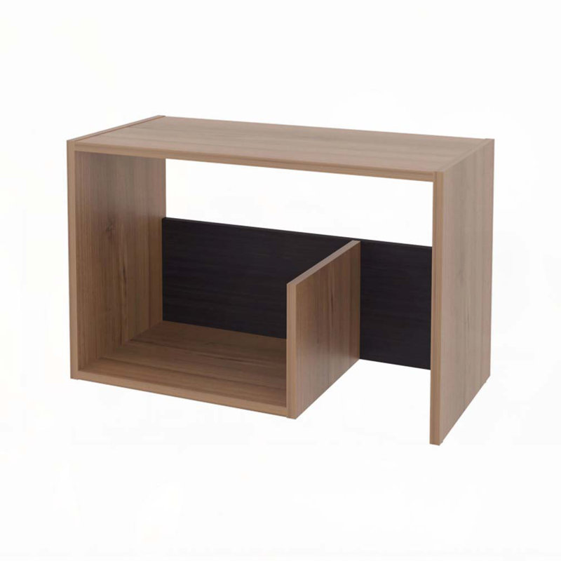 Table d'appoint Sallis Table de chevet Mobilier de salon, Brun