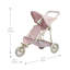 Olivia Little World Polka Dot Princess Baby Doll Twin Jogging Stroller, Pink-1138980227