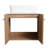 23.67'' Single Bathroom Vanity with Ceramic Top