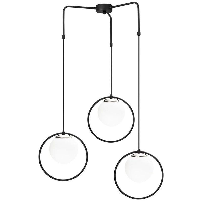 Tassone 3 - Light Black Unique/Statement Pendant
