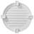 Round Gable Vent with Keystones, Functional