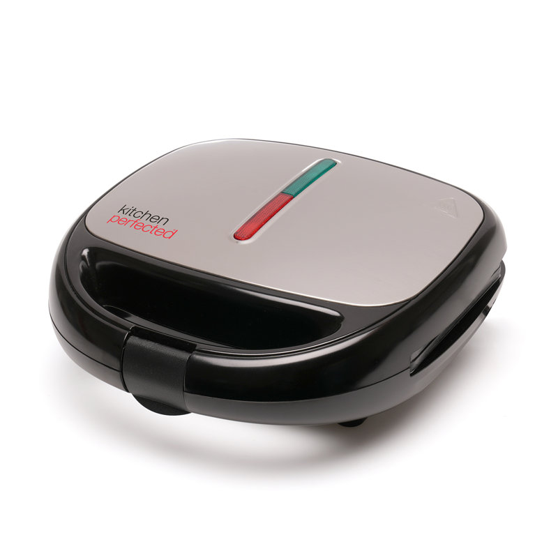 Kitchen Perfected Non Stick Specialty Grill Sandwich Maker with Lid