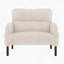 Corduroy Fabric Accent Armchair-1420156189