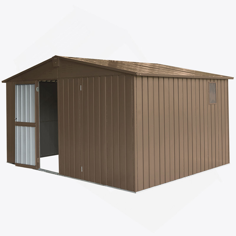Remise de jardin avec cadre et fenêtres, H 78,79 po x l 138,11 po x P 109,88 po