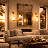 Lyra Teardrop Bronze Wall Sconce