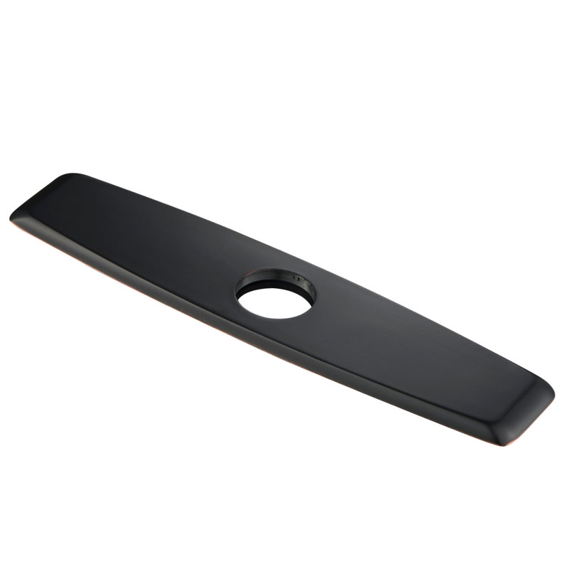 Plaque de pont, Acier inoxydable noir
