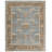 Friderike Floral Hand Knotted Wool Cool Blue/Brown Area Rug-868049789