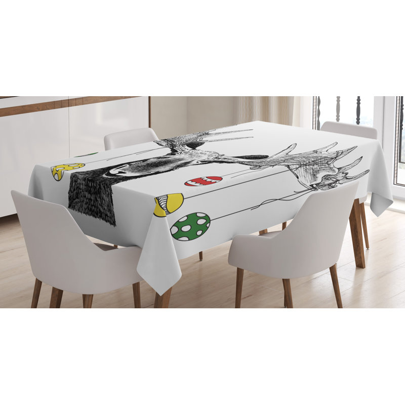 Not Monochrome Dining Linens, 140cm x 240cm