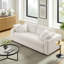 Divan-lit rembourré en duvet blanc pur Commix-105697914